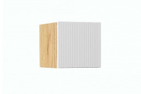 СТЕФАНИ-6.1 Антресоль (дуб крафт золотой/белый софт) в Пуровске - purovsk.mebel24.online | фото