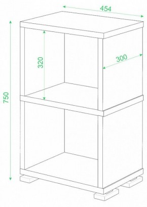 Стеллаж-колонка Домино СБ-15/2 в Пуровске - purovsk.mebel24.online | фото 2