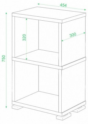 Стеллаж-колонка Домино СБ-15/2 в Пуровске - purovsk.mebel24.online | фото 3