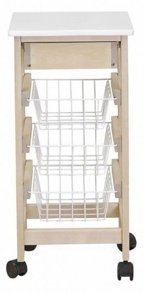 Стеллаж С ящиком и корзинами в Пуровске - purovsk.mebel24.online | фото 3