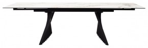 Стол IVAR 180 MARBLES KL-188 Контрастный мрамор, итальянская керамика, ®DISAUR в Пуровске - purovsk.mebel24.online | фото 2