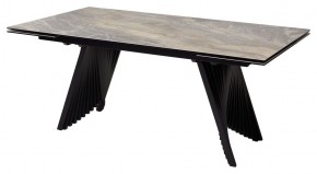 Стол IVAR 180 MARBLES KL-80 Серый мрамор, итальянская керамика, ®DISAUR в Пуровске - purovsk.mebel24.online | фото 2