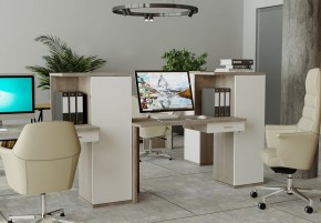 Стол компьютерный Домино Lite СКЛ-ПРЯМ100+ШК КБЕ в Пуровске - purovsk.mebel24.online | фото 2