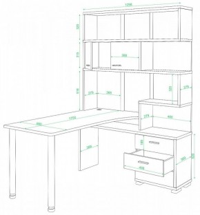 Стол компьютерный СР-420/170 в Пуровске - purovsk.mebel24.online | фото 2