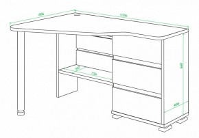 Стол письменный Домино СР-322С в Пуровске - purovsk.mebel24.online | фото 2