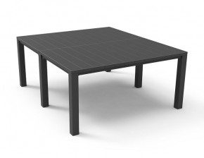 Стол раскладной Джули (Julie Double table 2 configurations) Графит в Пуровске - purovsk.mebel24.online | фото 3