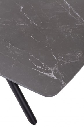 Стол RIVOLI 140 MATT BLACK MARBLE SOLID CERAMIC / BLACK, ®DISAUR в Пуровске - purovsk.mebel24.online | фото 10