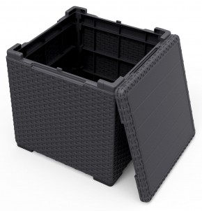 Стол с функцией хранения Виго (Vigo storage box) графит в Пуровске - purovsk.mebel24.online | фото 3