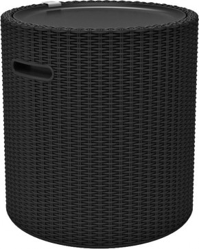 Столик-холодильник Кул-Стул (Cool stool) графит в Пуровске - purovsk.mebel24.online | фото 2