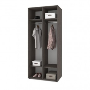 СТОУН С21 Шкаф 2-х створчатый (анкор темный/анкор светлый) в Пуровске - purovsk.mebel24.online | фото 3