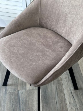 Стул CASA, 360 град. поворот. B5 Капучино, велюр / черный каркас,М-City в Пуровске - purovsk.mebel24.online | фото 3