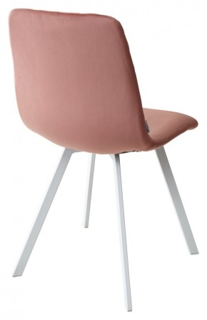 Стул DAIQUIRI BLUVEL-52 PINK / белый каркас, велюр М-City в Пуровске - purovsk.mebel24.online | фото 3