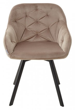 Стул GALE 360 град. поворот. BLUVEL-40 BEIGE, велюр/ черный каркас, М-City в Пуровске - purovsk.mebel24.online | фото 6