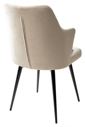 Стул HERMAN 360 град. ЛАТТЕ #25, велюр / черный каркас М-City в Пуровске - purovsk.mebel24.online | фото 4