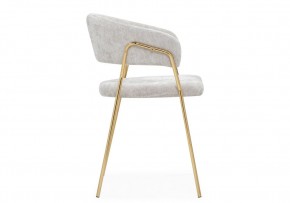 Стул на металлокаркасе Kamelia 1 light gray fabric / gold в Пуровске - purovsk.mebel24.online | фото 4