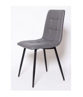 Стул OKC-1225 Серый (эко-кожа) в Пуровске - purovsk.mebel24.online | фото 1