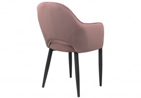 Стул на металлокаркасе Vener light purple / black в Пуровске - purovsk.mebel24.online | фото 3