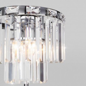 Торшер Eurosvet Elegante 01137/3 хром/прозрачный хрусталь Strotskis в Пуровске - purovsk.mebel24.online | фото 4