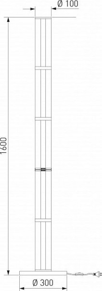 Торшер Eurosvet Stark 80537/1 латунь в Пуровске - purovsk.mebel24.online | фото 5