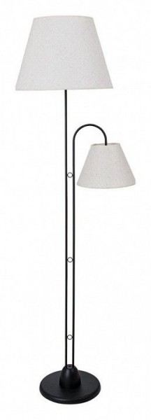 Торшер с подсветкой Arte Lamp Alea A5068PN-2BK в Пуровске - purovsk.mebel24.online | фото