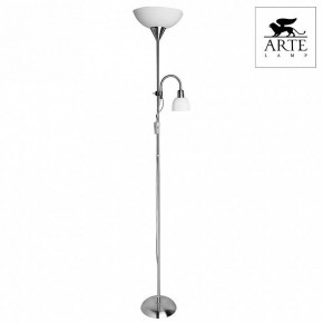 Торшер с подсветкой Arte Lamp Duetto A9569PN-2SS в Пуровске - purovsk.mebel24.online | фото 2