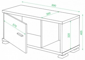 Тумба комбинированная Домино СБ-30/1 в Пуровске - purovsk.mebel24.online | фото 3