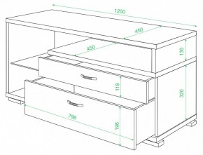 Тумба под ТВ Домино ТК-10М в Пуровске - purovsk.mebel24.online | фото 2