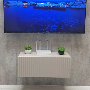 Тумба подвесная под ТВ LINES MTV1-MA 750 Бежевый (Леда-М 10.1.5) в Пуровске - purovsk.mebel24.online | фото 5