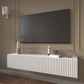 Тумба подвесная под ТВ LINES MTV1-MA 750 Белый матовый (Белый-M 10.1.2) в Пуровске - purovsk.mebel24.online | фото 9