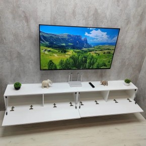 Тумба подвесная под ТВ LINES MTV4-MA 1150 Белый матовый (Белый-M 10.1.2) в Пуровске - purovsk.mebel24.online | фото 11