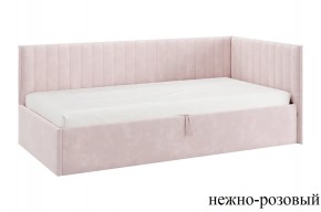 ТВИКС Кровать (тахта) с ПМ 900 (нежно-розовый) в Пуровске - purovsk.mebel24.online | фото