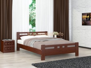 ВЕРОНИКА-2 Кровать из массива 1600  в Пуровске - purovsk.mebel24.online | фото 3