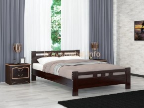 ВЕРОНИКА-2 Кровать из массива 1600  в Пуровске - purovsk.mebel24.online | фото 4